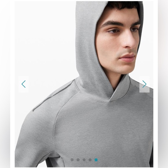NWT!! Mens Lululemon Textured Tech Hoodie - Picture 5 of 6